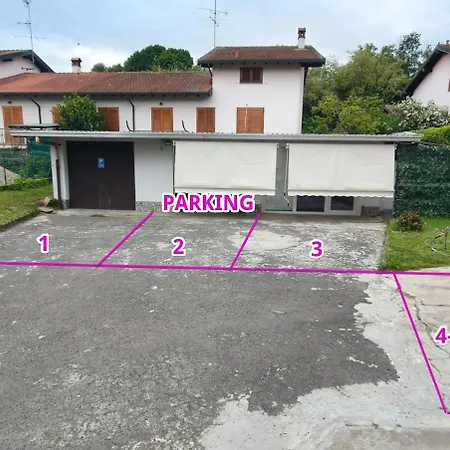 Casa Buda 2br Apartment-lakes Malpensa Mxp 24h Check-in Parking Lejlighed